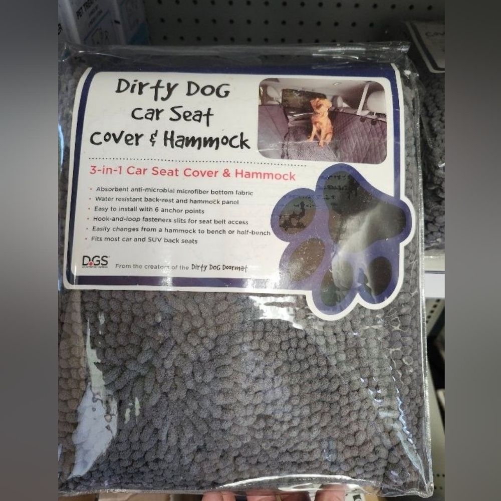 Dirty Dog Car seat cover & hammock